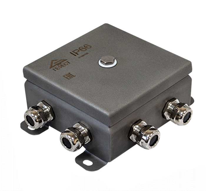 КМ-О IP66 1212 Stainless steel